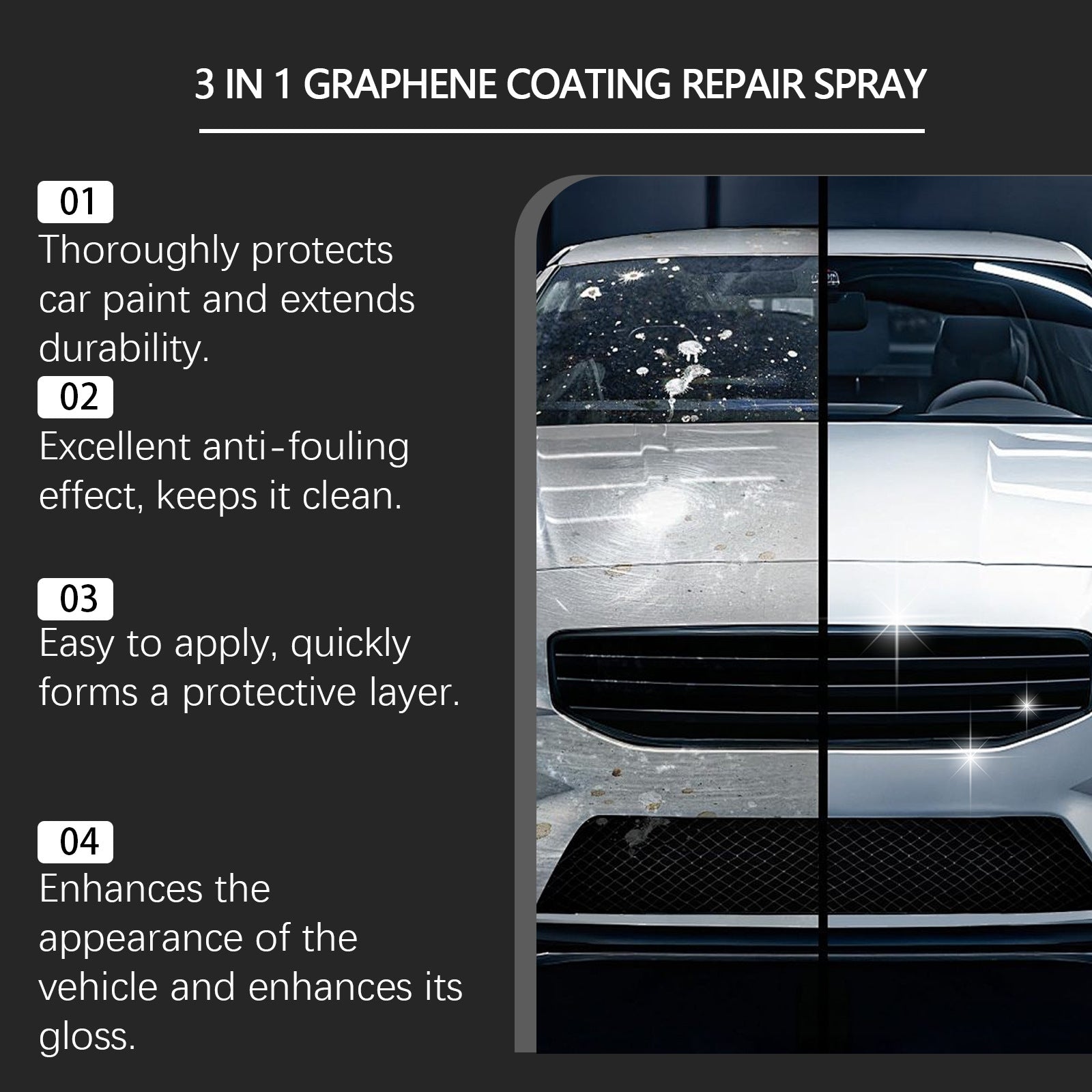 3-in-1 Car Paint Protection Spray