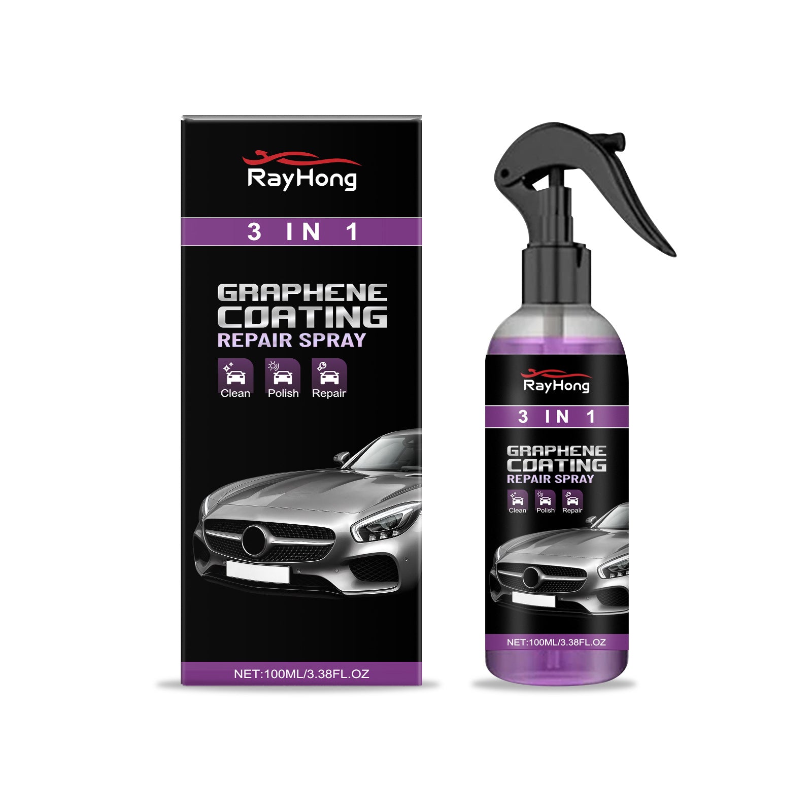 3-in-1 Car Paint Protection Spray